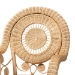 bali & pari Putri Modern Bohemian Natural Rattan Arm Chair - BSOPutri-Rattan-AC