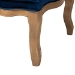 Baxton Studio Jules Traditional Navy Blue Fabric and French Oak Brown Finished Wood Accent Chair - BSOBBT5470-Navy Blue/French Oak-Chair