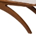 Baxton Studio Orella Japandi Cream Boucle Fabric and Walnut Brown Finished Wood Bench - BSOBBT5473-Maya-Cream/Walnut-Bench