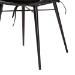 Baxton Studio Aniceta Modern Bohemian Black Finished Wood and Rattan 7-Piece Dining Set - BSOKYG013C-Black-7PC Dining Set