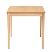 Baxton Studio Sherwin Mid-Century Modern Natural Oak Finished Wood Dining Table - BSOSherwin-Natural Oak-DT