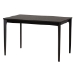 Baxton Studio Sherwin Mid-Century Modern Black Finished Wood Dining Table