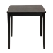 Baxton Studio Sherwin Mid-Century Modern Black Finished Wood Dining Table - BSOSherwin-Black-DT