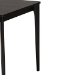 Baxton Studio Sherwin Mid-Century Modern Black Finished Wood Dining Table - BSOSherwin-Black-DT