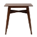 Baxton Studio Leena Mid-Century Modern Walnut Brown Finished Wood Counter Height Pub Table - BSOLeena-Walnut-PT