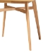 Baxton Studio Leena Mid-Century Modern Natural Oak Finished Wood Counter Height Pub Table - BSOLeena-Natural Oak-PT