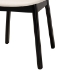 Baxton Studio Darrion Mid-Century Modern Cream Fabric and Black Finished Wood 2-Piece Dining Chair Set - BSOCS004C-Black/Cream-DC-2PK