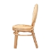 Baxton Studio Carita Modern Bohemian Natural Brown Rattan Dining Chair - BSOCarita-Rattan-DC