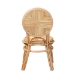 Baxton Studio Carita Modern Bohemian Natural Brown Rattan Dining Chair - BSOCarita-Rattan-DC