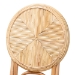 Baxton Studio Carita Modern Bohemian Natural Brown Rattan Dining Chair - BSOCarita-Rattan-DC