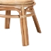 Baxton Studio Carita Modern Bohemian Natural Brown Rattan Dining Chair - BSOCarita-Rattan-DC