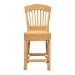 bali & pari Barito Modern Bohemian Natural Rattan Counter Stool - BSOBarito-Rattan-CC
