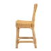 bali & pari Barito Modern Bohemian Natural Rattan Counter Stool - BSOBarito-Rattan-CC