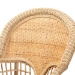 bali & pari Ratu Modern Bohemian Natural Brown Rattan Accent Chair - BSORatu-Rattan-AC