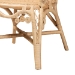 bali & pari Ratu Modern Bohemian Natural Brown Rattan Accent Chair - BSORatu-Rattan-AC
