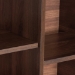 Baxton Studio Paricia Mid-Century Modern Walnut Brown Finished Wood Shoe Cabinet - BSOSESC70340WI-CLB-Shoe Cabinet