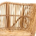 bali & pari Nagoya Modern Bohemian Natural Rattan Wide Seat Lounge Chair - BSONagoya-Medium-Rattan-Lounge Chair