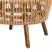 bali & pari Nagoya Modern Bohemian Natural Rattan Wide Seat Lounge Chair - BSONagoya-Medium-Rattan-Lounge Chair