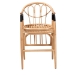 bali & pari Cyntia Modern Bohemian Natural Brown Rattan Counter Stool - BSOCyntia-Rattan-CS