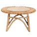 bali & pari Elani Modern Bohemian Natural Rattan Coffee Table - BSODC8012-Rattan-CT
