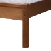 Baxton Studio Blossom Classic and Traditional Ash Walnut Finished Wood and Rattan Queen Size Platform Bed - BSOMG0084-Ash Walnut Rattan-Queen