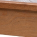Baxton Studio Blossom Classic and Traditional Ash Walnut Finished Wood and Rattan Queen Size Platform Bed - BSOMG0084-Ash Walnut Rattan-Queen