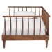 Baxton Studio Matilda Mid-Century Modern Ash Walnut Finished Wood Twin Size Daybed - BSOMG0091-Ash Walnut-Daybed-Twin
