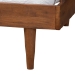 Baxton Studio Matilda Mid-Century Modern Ash Walnut Finished Wood Twin Size Daybed - BSOMG0091-Ash Walnut-Daybed-Twin