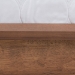 Baxton Studio Flint Mid-Century Modern Ash Walnut Finished Wood King Size Platform Bed - BSOMG0092-Ash Walnut-King