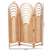 bali & pari Golda Modern Bohemian Natural Brown Rattan Room Divider - BSODW001-Rattan-Natural-RD