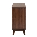 Baxton Studio Markell Mid-Century Modern Transitional Walnut Brown Finished Wood 6-Drawer Dresser - BSOLV44COD44231WI-CLB-6DW-Dresser