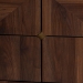 Baxton Studio Graceland Mid-Century Modern Transitional Walnut Brown Finished Wood 6-Drawer Dresser - BSOLV45COD45231WI-CLB-6DW-Dresser