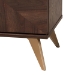 Baxton Studio Graceland Mid-Century Modern Transitional Walnut Brown Finished Wood 6-Drawer Dresser - BSOLV45COD45231WI-CLB-6DW-Dresser