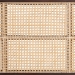 bali & pari Lainer Modern Bohemian Dark Brown Finished Bayur Wood and Natural Bamboo Queen Size Headboard - BSOLMZ12-Dark Natural/Natural Rattan-Headboard Queen