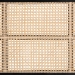 bali & pari Lainer Modern Bohemian Black Finished Bayur Wood and Natural Bamboo Queen Size Headboard - BSOLMZ12-Black/Natural Rattan-Headboard Queen