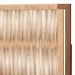 bali & pari Holitz Modern Bohemian Walnut Brown Finished Bayur Wood Queen Size Headboard - BSOHoltiz-Medium tone (NAT02)-Headboard Queen
