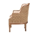 bali & pari Elizette Traditional French Beige Fabric and Honey Oak Finished Wood Accent Chair - BSOSEA689-Light wood-NAT01/White-F00