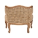 bali & pari Sylvestra Traditional French Beige Fabric and Honey Oak Finished Wood Low Seat Accent Chair - BSOSEA670-Light ton wood-NAT01/White-F00
