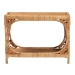 bali & pari Ramona Modern Bohemian Light Honey Rattan Console Table - BSODCWH1001-Light Honey Rattan-Ramona Console Table