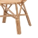 bali & pari Eliava Modern Bohemian Natural Rattan Flower Accent Chair - BSOFlower-Natural-AC