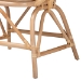 bali & pari Abriella Modern Bohemian Natural Brown Rattan Peacock Accent Chair - BSOPeacock-Natural-AC