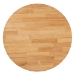 Baxton Studio Kenji Modern Natural Brown Finished Wood 34-Inch-Wide Round Wood Dining Table - BSORH7208T-Natural-35-IN-DT