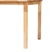 Baxton Studio Eveline Modern Natural Brown Finished Wood 43-Inch Dining Table - BSORH7006-Natural-DT