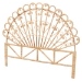 bali & pari Rasima Modern Bohemian Natural Brown Rattan Queen Size Standalone Headboard