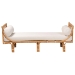 bali & pari Macias Modern Bohemian Natural Brown Rattan Daybed - BSODCWH10011-Light Honey Rattan-Charmilla Daybed