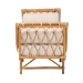 bali & pari Macias Modern Bohemian Natural Brown Rattan Daybed - BSODCWH10011-Light Honey Rattan-Charmilla Daybed