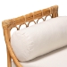bali & pari Macias Modern Bohemian Natural Brown Rattan Daybed - BSODCWH10011-Light Honey Rattan-Charmilla Daybed