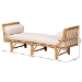 bali & pari Macias Modern Bohemian Natural Brown Rattan Daybed - BSODCWH10011-Light Honey Rattan-Charmilla Daybed