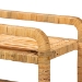 bali & pari Delphine Modern Bohemian Natural Rattan Kitchen Cart - BSODCWH10013-Maia-Natural Rattan-Cart