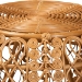 bali & pari Tiramisu Modern Bohemian Natural Brown Rattan Coffee Table - BSOTiramisu-Light Honey Rattan-CT